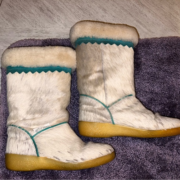 Dival Alphine “Alessia” Boots-Goat fur-merino wool interior-women 39(8)-Italy - Picture 6 of 14